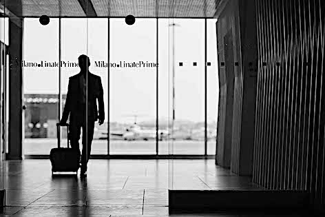 MILANO, ITALY - July 16, 2015. Milano Linate Prime airport photo shooting. © 2015 Guido De Bortoli for Alex Photo