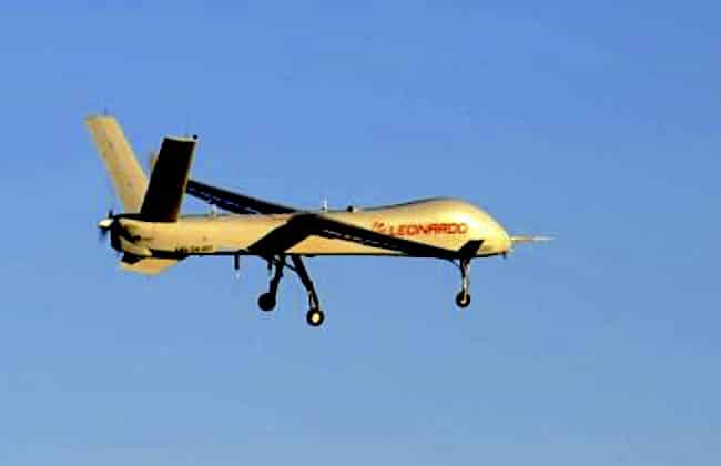 Il nuovo drone Falco Xplorer di Leonardo: successo del primo volo