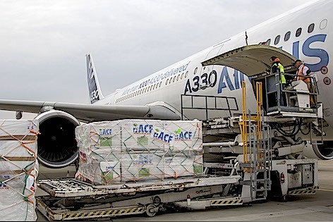 Airbus Foundation sostiene le ONG, fra cui Azione Contro la Fame, per inviare aiuti umanitari a Haiti