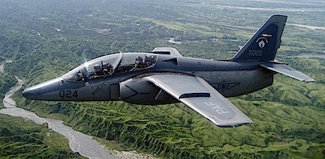 An AS-211 flying over a green Philippine landscape. Photo courtesy of Philippine Fly Boy thru flickr
