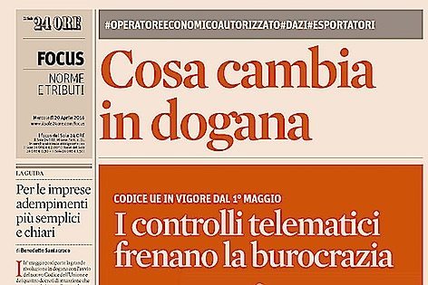 Cosa cambia in dogana: guida del Sole 24 Ore