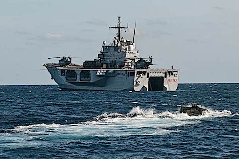 Termina il primo ciclo addestrativo della nuova Marina-Guardia Costiera libica a bordo di Nave San Giorgio