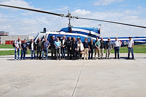 Spotter inglesi a Bologna al 3° Reparto Volo Polizia di Stato