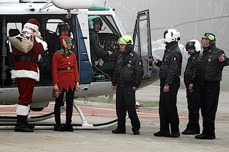 Il 3° Reparto Volo della Polizia di Stato ospita Pollicino