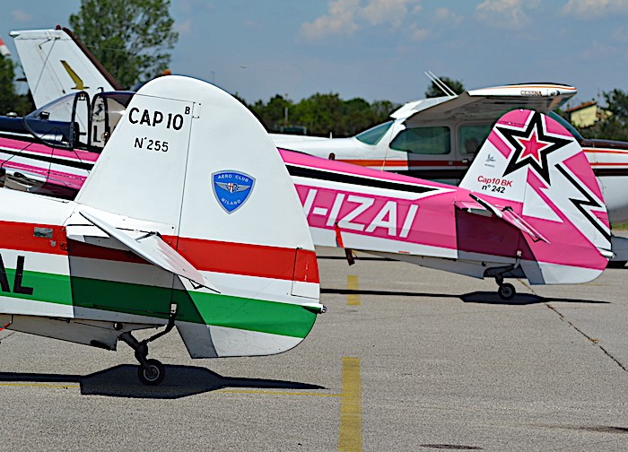 Conclusa a Lugo la gara di acrobazia aerea dell’Aero Club Milano