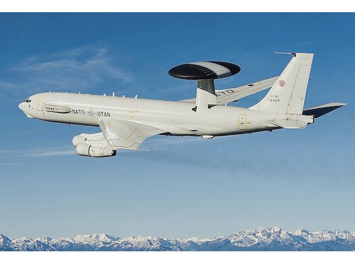 Leonardo aggiornerà il primo dei velivoli E-3A AWACS della NATO