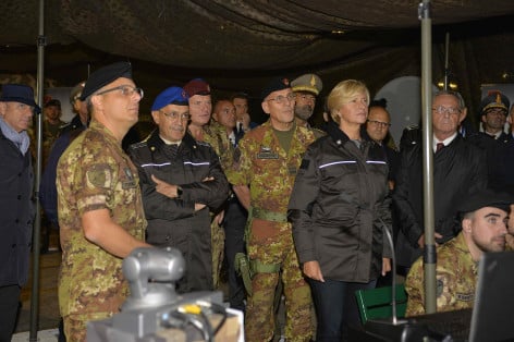 Il Ministro Pinotti alla Grifone 2015  (Esercito Italiano)