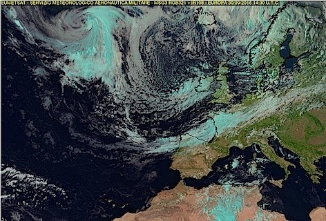 Maltempo: temporali su Sardegna e Centro-Nord  Italia