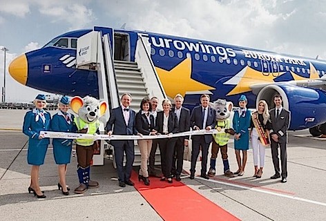 Eurowings in livrea Europa-Park: collaborazione tra la low cost e il parco più grande della Germania