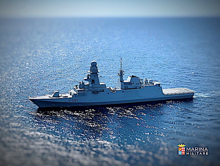 Marina Militare: la fregata Marceglia partecipa all’esercitazione internazionale di difesa anti-missile “ASD/FS21”