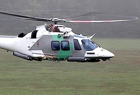 L'elicottero AW109 GrandNew (foto Finmeccanica)