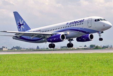 SSJ 100 Interjet (foto Finmeccanica)