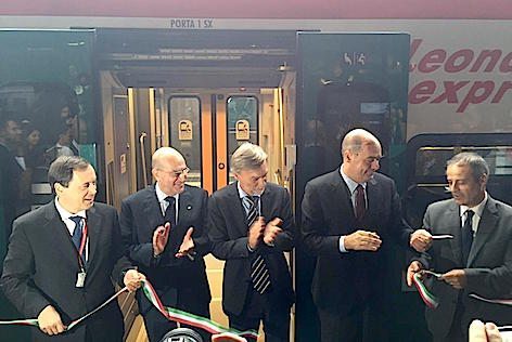 Cinque nuovi treni per il collegamento Roma Termini – aeroporto intercontinentale di Fiumicino