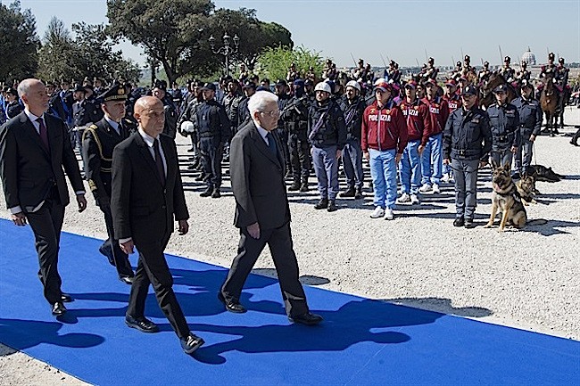 Fondazione Polizia Mattarella minniti garielli