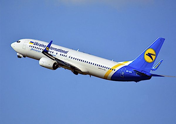 Ukraine International Airlines sospende temporaneamente il traffico passeggeri