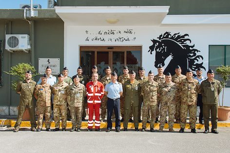 Aeronautica Militare: concluso il 1° corso di primo soccorso “Full D” al 9° Stormo di Grazzanise