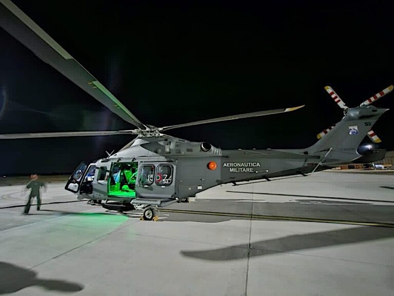 Aeronautica Militare: elicottero HH-139B impiegato con CNSAS in Toscana per ricerca di un disperso