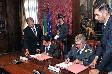 Siglata una convenzione tra Ministero della Giustizia – Dipartimento Amm.ne Penitenziaria e la Guardia di Finanza