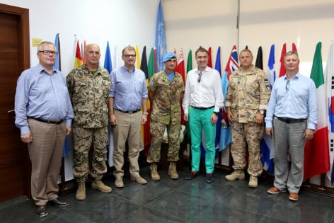 I Primi Ministri di Finlandia ed Estonia in visita ai propri contingenti partecipanti alla Missione UNIFIL