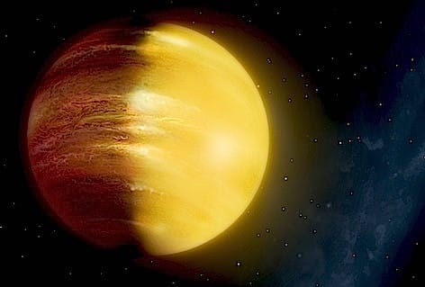 Rubini e zaffiri nei venti che colpiscono il cielo di un pianeta gigante