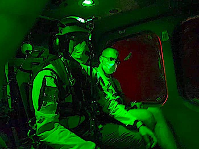La notte scorsa portati in salvo due escursionisti con un elicottero di ricerca e soccorso dell’AM