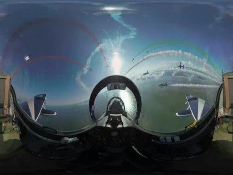 Volando a 360° con le Frecce Tricolori (Il portale dell’Aeronautica Militare)