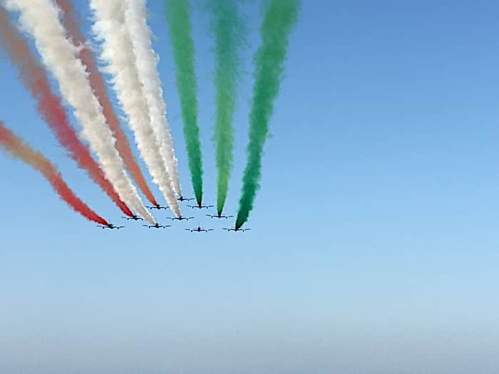 Aeronautica Militare: rinviata la manifestazione aerea per le celebrazioni della 60ª stagione acrobatica delle Frecce Tricolori