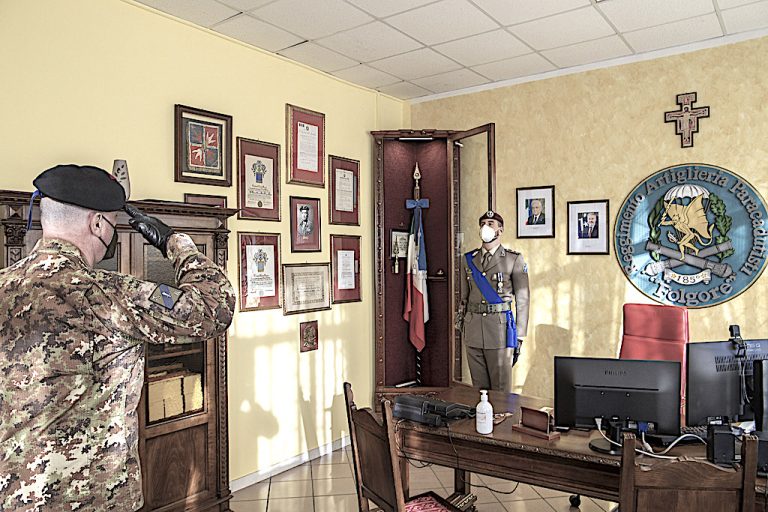 COMFOPNORD in visita al 185° Reggimento Folgore