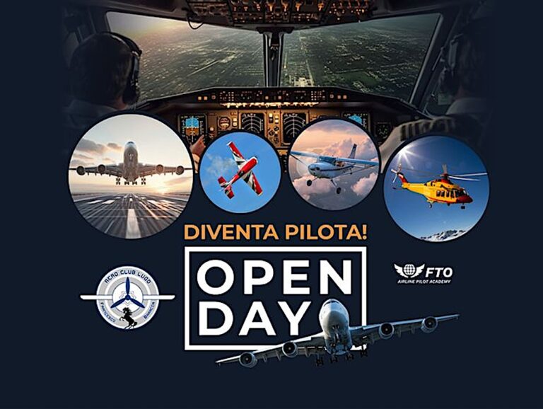 Diventa pilota! Un sogno che si può avverare!