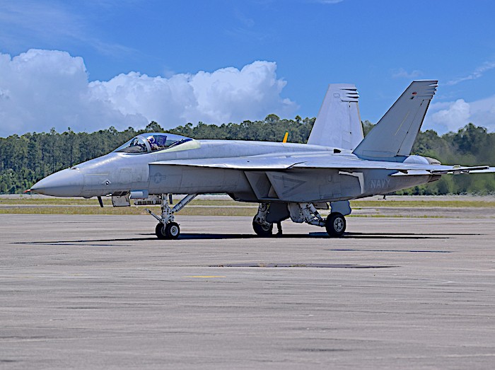 Boeing consegna al Team Blue Angels il primo jet Super Hornet per i test in volo