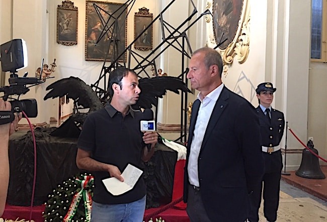 Le telecamere di Rai 3 a Lugo, 7 giugno 2018 (4)