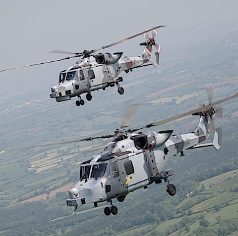 Die Leonardo AW 159 Wildcat (foto Leonardo)