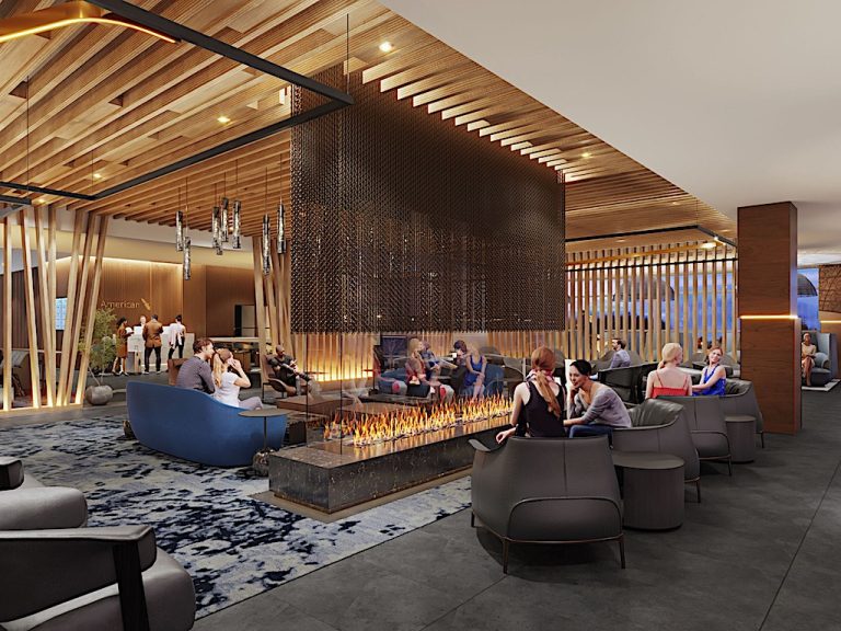 Le nuove lounge Admirals Club da sogno di American Airlines stanno per diventare realtà