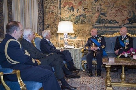 I Generali Preziosa e Vecciarelli al Quirinale (Il portale dell’Aeronautica Militare)