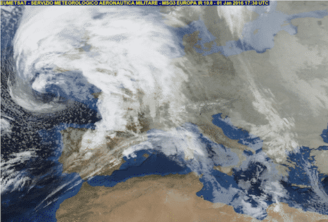 Maltempo: allerta per neve a basse quote e temporali al centro-nord