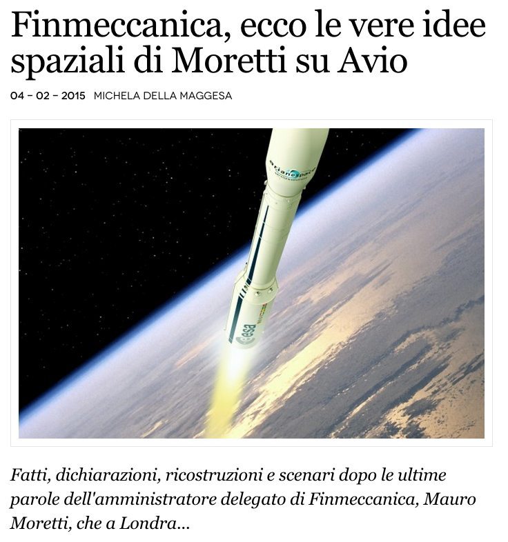 Moretti e spazio