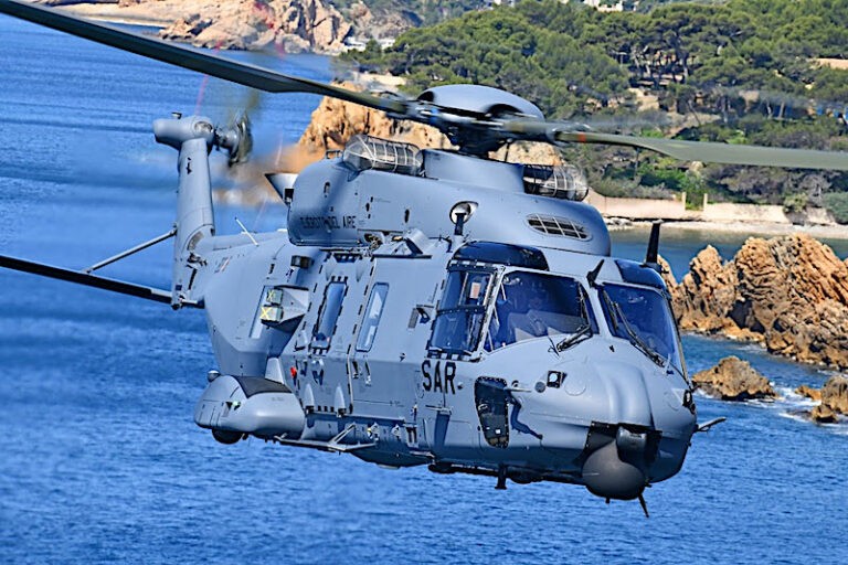 Il primo NH90 consegnato all’Aeronautica Militare spagnola per missioni di ricerca e soccorso