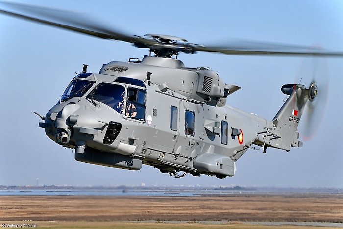 Leonardo: consegnati i primi due elicotteri navali NH90 NFH al Qatar