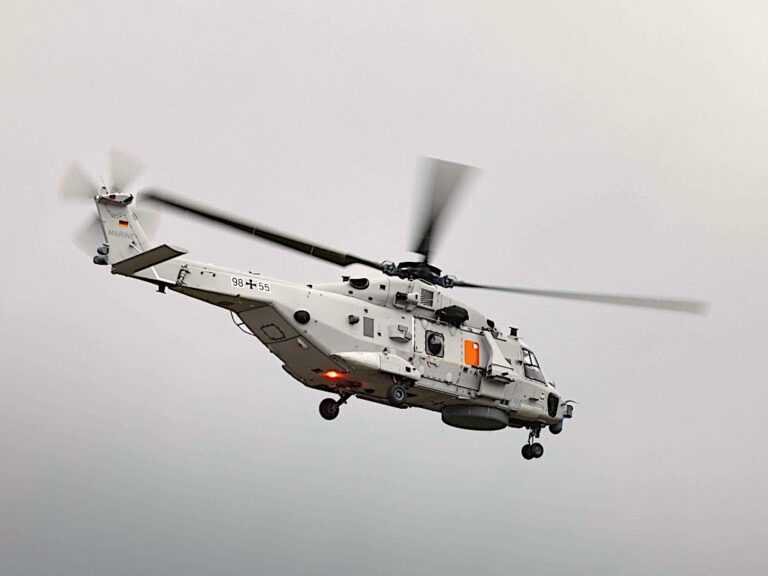 L’NH90 Sea Tiger della Marina tedesca effettua il volo inaugurale