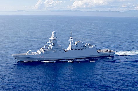 Effettuato il primo lancio di un missile Aster 30 da nave Bergamini