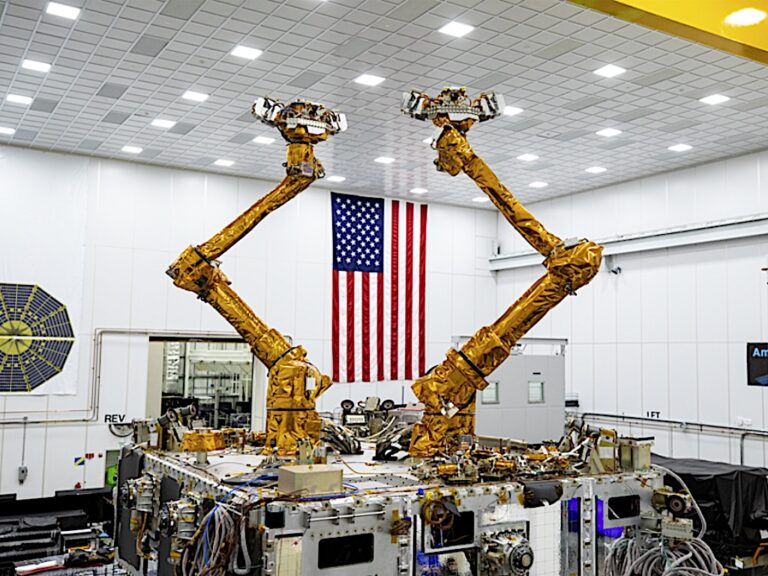 Northrop Grumman integra con successo un veicolo spaziale per il sistema di assistenza robotica spaziale di prossima generazione
