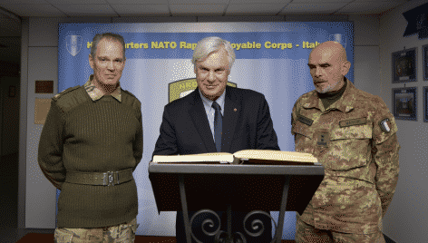 L’Ambasciatore canadese a NRDC-ITA (Esercito Italiano)