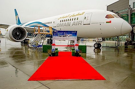 Boeing Consegna A Oman Air Il Suo Primo 787 Dreamliner