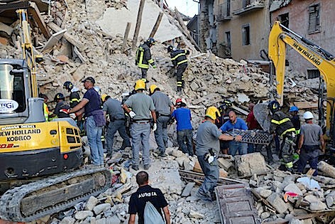 Terremoto centro Italia: assistenza alla popolazione