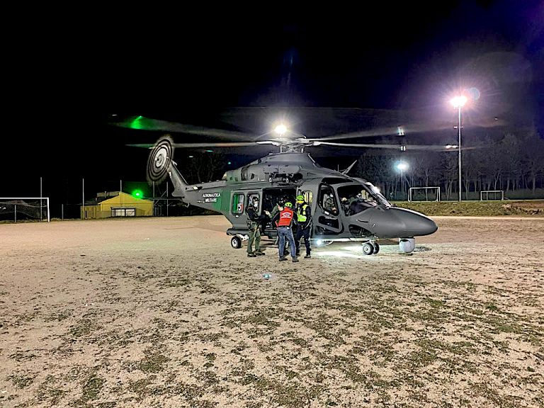 Recuperato dall’A.M. un escursionista bloccato su una parete rocciosa del monte Catria