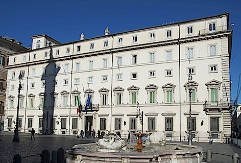 Vertici Alitalia ricevuti a Palazzo Chigi
