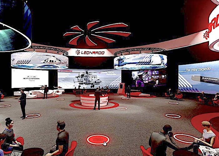 Leonardo e la difesa navale per il Medio Oriente in un viaggio virtuale