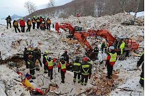 Terremoto e maltempo centro Italia: l’impegno del sistema di protezione civile (Dipartimento Protezione Civile)