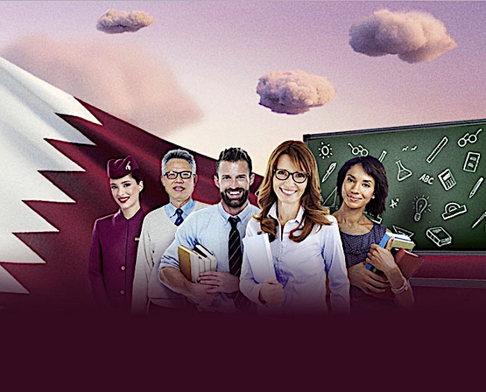 Qatar Airways: 21mila biglietti omaggio per i docenti nella Giornata Mondiale degli Insegnanti