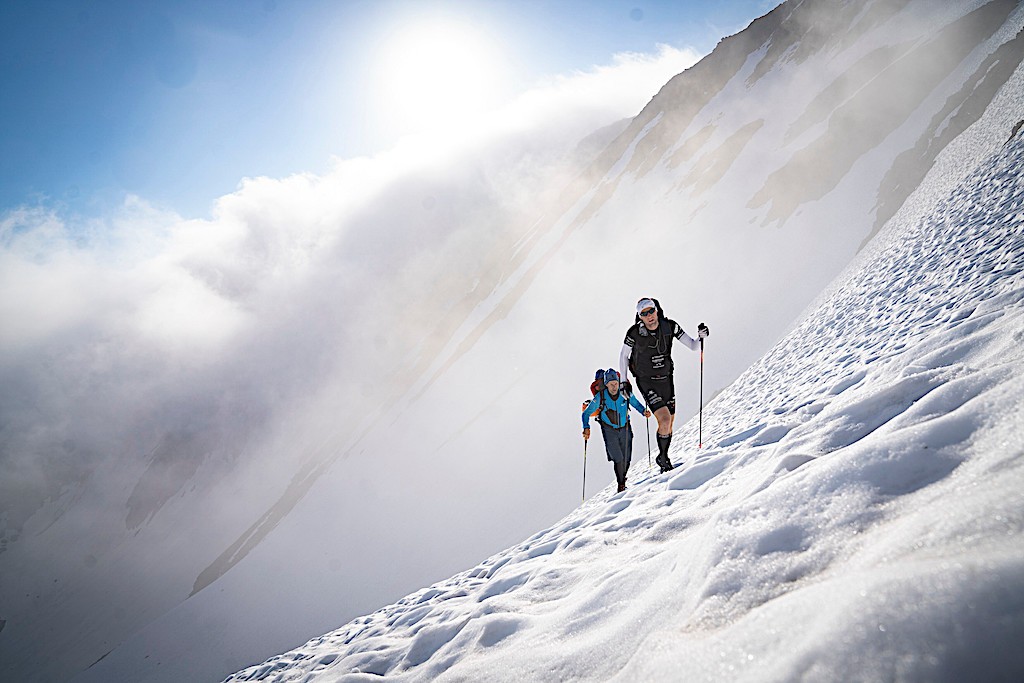 Athletes Christian Maurer and Patrick von Känel during the Red Bull X-Alps 2021. © zooom / Lukas Pilz // Zooom Productions / Red Bull Content Pool // SI202211030092 // Usage for editorial use only //